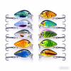 Mini Rock Fake Bait4CM1.5GFloating Little Fat Bionic Lure3DPrinted Universal Lure Bait for Freshwater and Saltwater Fishing