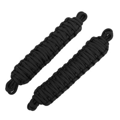 Door Restriction Strap, 2 Pcs Car Door Limit Rope Protection Restriction Straps Fit Wrangler TJ1997-2006 (Black)