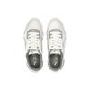 Puma Carina Lift Leder Bequem Stilvoll Langlebig Leichtgewichtige Low-Top-Sneakers Damen-Sneakers Khaki Weiß Grau 373031-03