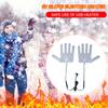 1 Set Winter USB Heating Gloves Pads Portable Heated Gloves Pad Heater Warmer Heated Mitten Sheet Ski Cycling Gloves Heating Pad