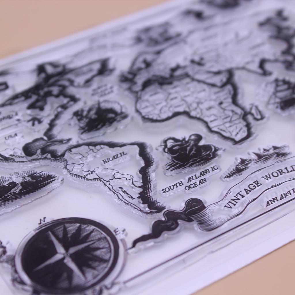 Clear Stamps Silicone Clear Stamp Seals Card Making Stamps 3D Scrapbooking Journaling Photo Journal Album Decors Stamps