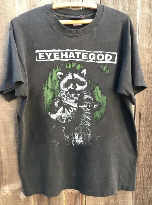 Eyehategod Band Raccoon Graphic Cotton T Shirt Full Size S5XL Unisex T-Shirt XL