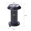 200 Degree Peephole Door Copper with Cover Security Door Peephole Lightweight Glass Lens 16mm for Furniture Hardware Tools
