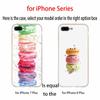 Macarons Cake Soft Silicone Case For iPhone 13 11 12 Pro X XS Max XR 6 6S 7 8 Plus SE Mini Cover