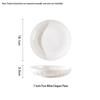 2025 Pure White Ceramic Dishware Set: Bowls, Plates, and Chopsticks for New Homes