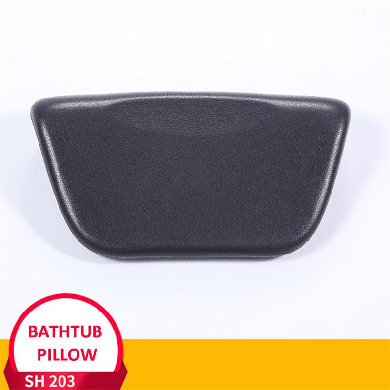 

Новая спа-подушка для ванны, водонепроницаемая полиуретановая подушка для ванны с нескользящей присоской для расслабления головы и шеи чёрный