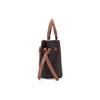 Michael Kors Hamilton Legacy Monogram Chain Vintage Commuter Leather Shoulder Bag Women Handbags Dark-Brown Acorn-Brown 30F1G9HS5B-252