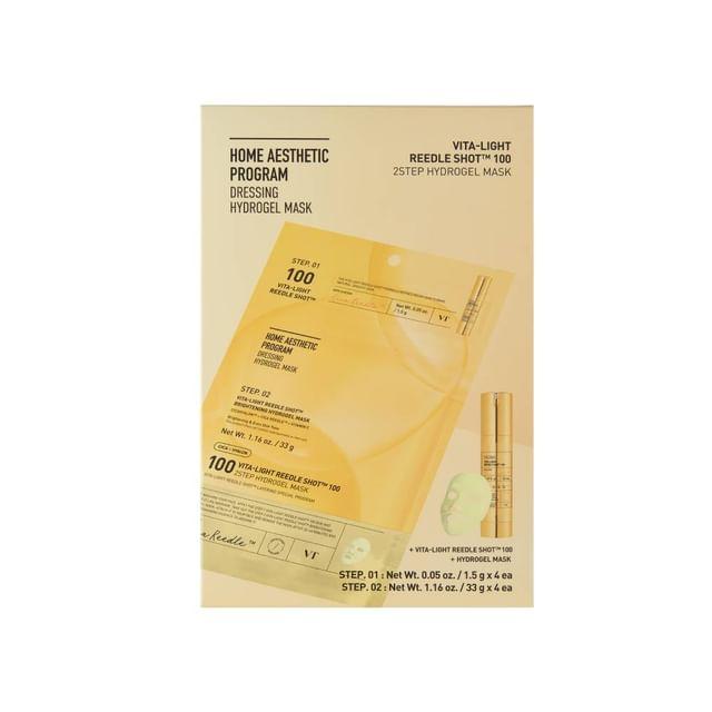 VT - Vita-Light Reedle Shot 100 2Step Hydrogel Mask Set 34.5g x 4 sheets