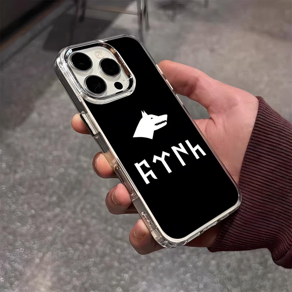 

Turk Wolf Turkey Flag Phone Case For IPhone 17 Air 16 E 15 14 13 12 11 Plus Pro Max Electroplated Transparent Soft Shell iPhone 14 Plus