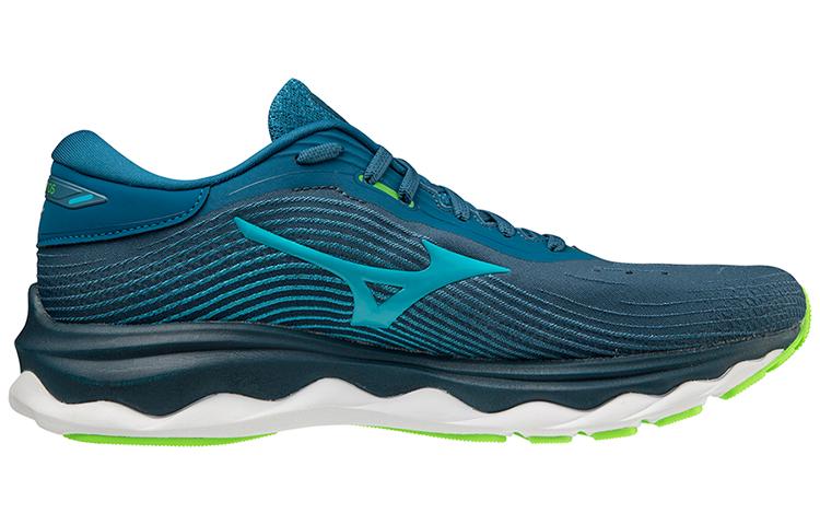 Men's Sneakers Mizuno Wave Sky 5 'Peacock Gecko Green'