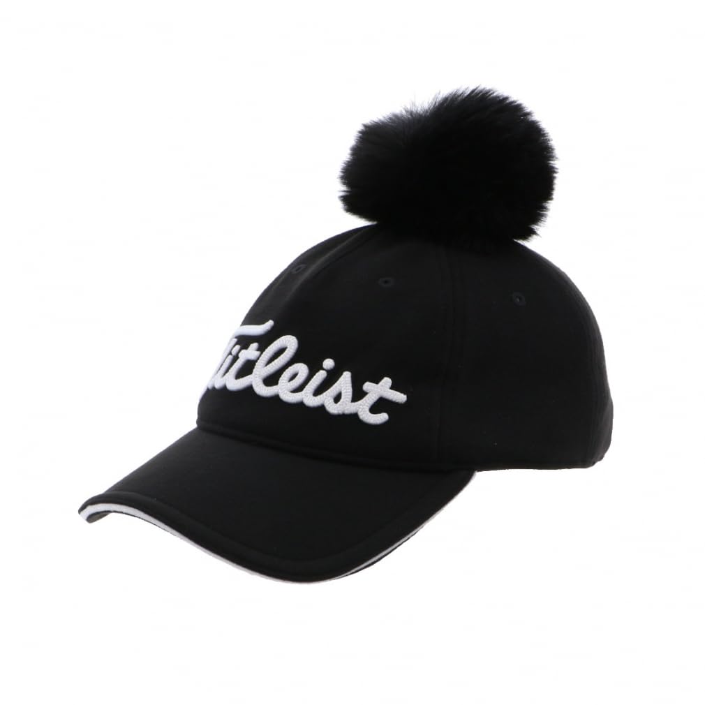 Titleist Women's Pom Pom Cap, Black, TH23WPWCK-0