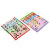 3Pcs 28x28cm Small 100% Cotton Cartoon Children Hand Towel Handkerchiefs Kindergarten Square Scarves