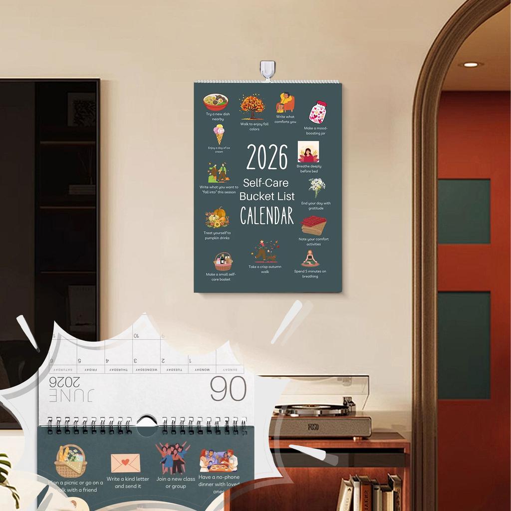 Wish List Calendar, Home Decoration, Holiday Gift, Family Must-have Calendar