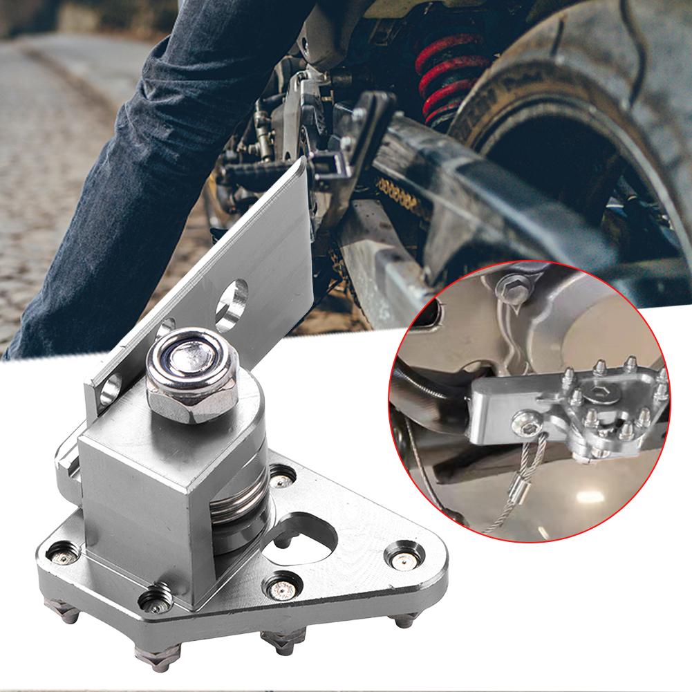1 ks Motokrosový univerzální CNC hliníkový zadní brzdový pedál s krokem pro Yamaha Suzuki CRF KLX 125-530cc univerzální díly