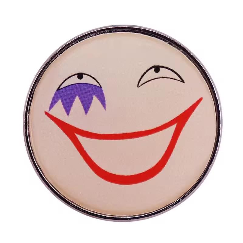 C7G Japan Anime One Piece Enamel Pin Monkey D Luffy Metal Cartoon Brooch Men Women's Brooches Cool Briefcase Badges Decorate