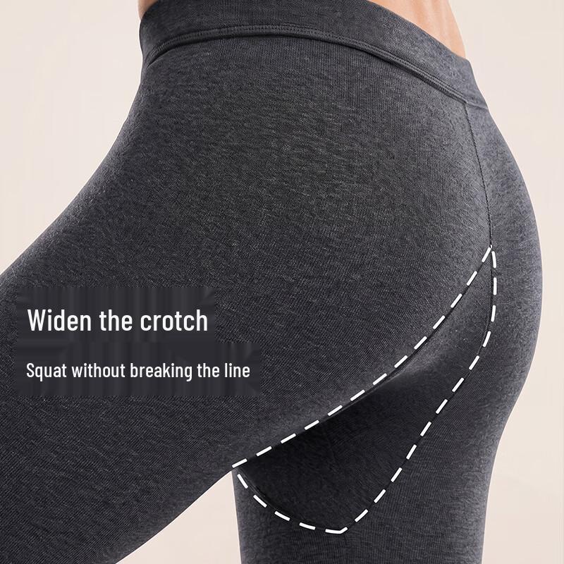 Septwolves Men's Pure Cotton Thermal Base Layer Pants