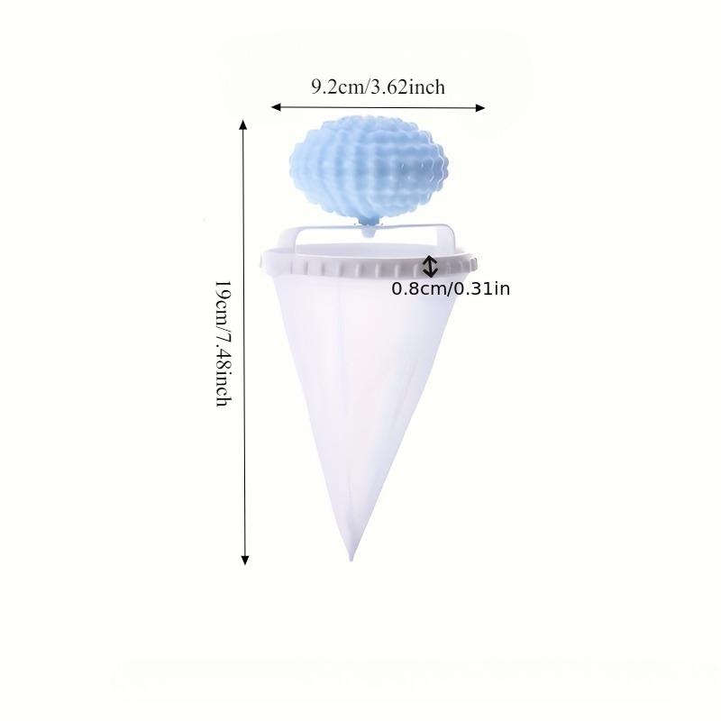 2-in-1 Laundry Care Ball, No Need for Power Supply, Good Laundry Products, No Damage To Clothes, Filter Screen, Floating Net Bag