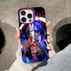 HSR Acheron Purple Translucent Mobile Phone Case for iPhone 17 16 15 14 13 12 11 X XR XS Air Pro Max Plus Colorful Cover