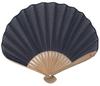 Shouroku Veil material soft paulownia fan bag lace Day ladies [Nishikawa Shoten] fan, box, included, fan, navy, Mother's present, gift, women,