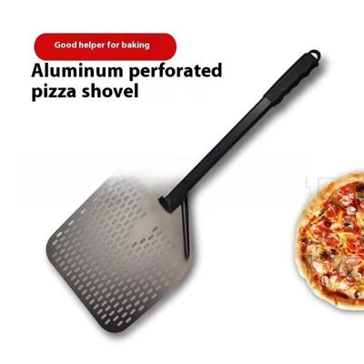 Neue 12/14 Zoll Aluminium-Pizzaschaufel mit langem Griff, abnehmbares Pizzaschieber-Spatel, großer Pfannkuchen-Pizza-Wender, Pizza-Wende-Schieber