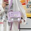 Y2k Transparente Itabag Harajuku Umhängetasche Tragbar JK Umhängetasche Reise