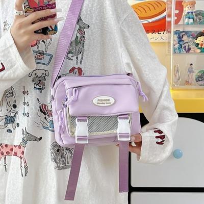 Harajuku Transparent Itabag Y2k Crossbody Bag Kawaii JK Shoulder Bag  Girls