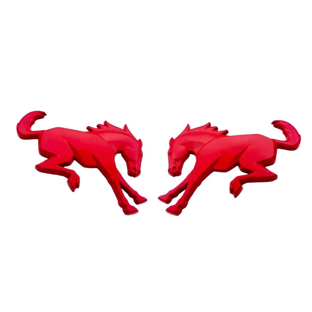 Ideal for Ford Bronco lettering, prancing horse emblem, fender lettering, and rear emblem stickers.