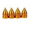 4 Pcs/lot Car Accessories Dust-proof Wheel Tires Valve Caps Motorcycle Cone Shaped for Various Models