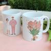 pa384-Design Mug 2p-Wedding Bride and Groom