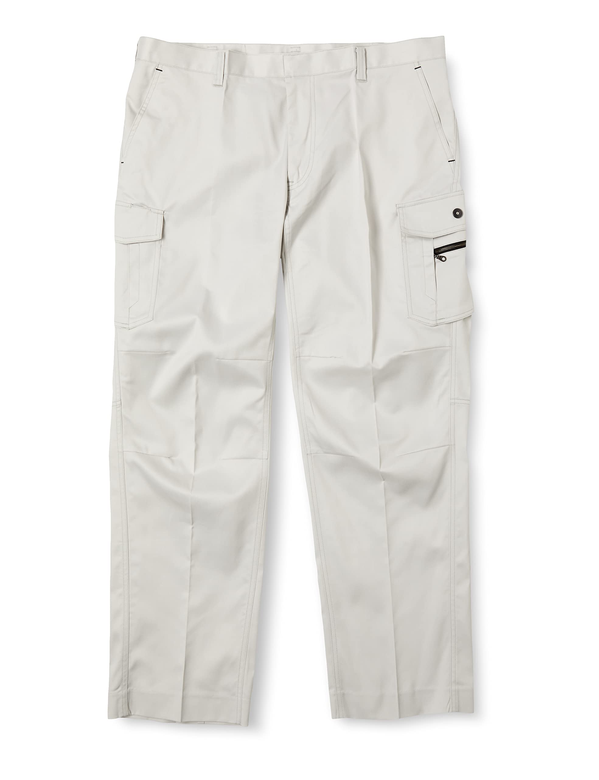 

[CO-COS] AS-1935 No-Tuck Cargo Pants, Silver, Size 106