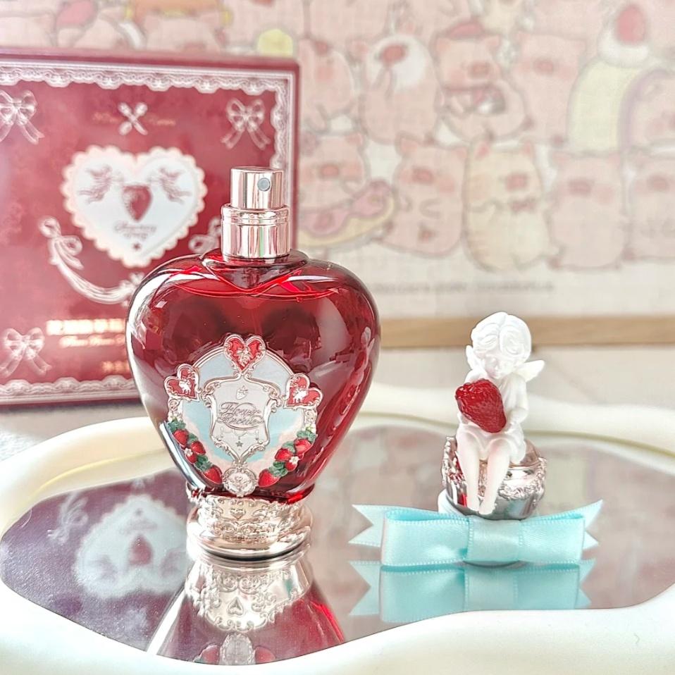 Flower Knows Jordbær Cupido Parfume, Jordbær Gourmand Duft Eau de Parfum Spray Parfume til Kvinder