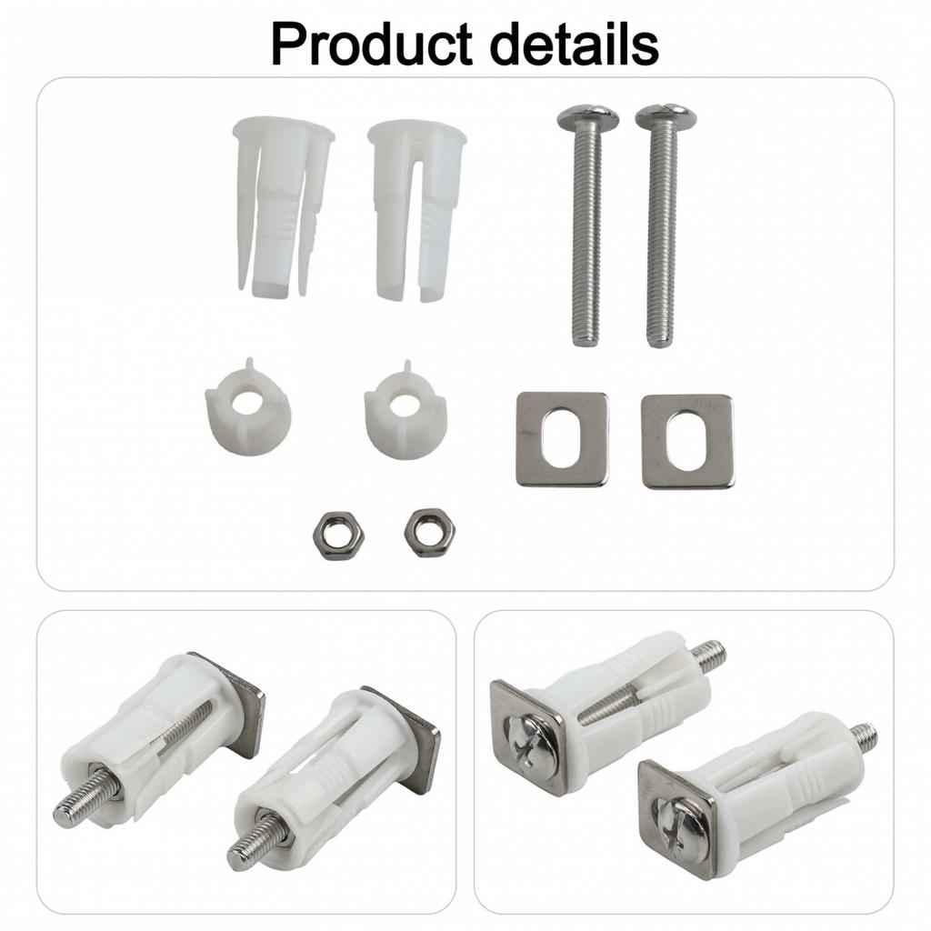 Toilet Lid Screws Toilet Cover Top Fix Screws Nut Hole Fitting