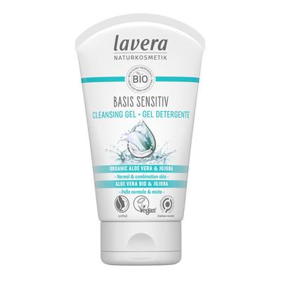 Basis Sensitiv Reinigungsgel - Bio-Aloe Vera & Jojoba (Für normale bis Mischhaut)