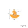 4Pcs/lot Halloween Charms Stainless Steel Pumpkin Ghost Bat Pendant for Making DIY Necklace Jewelry Accessories Supplies