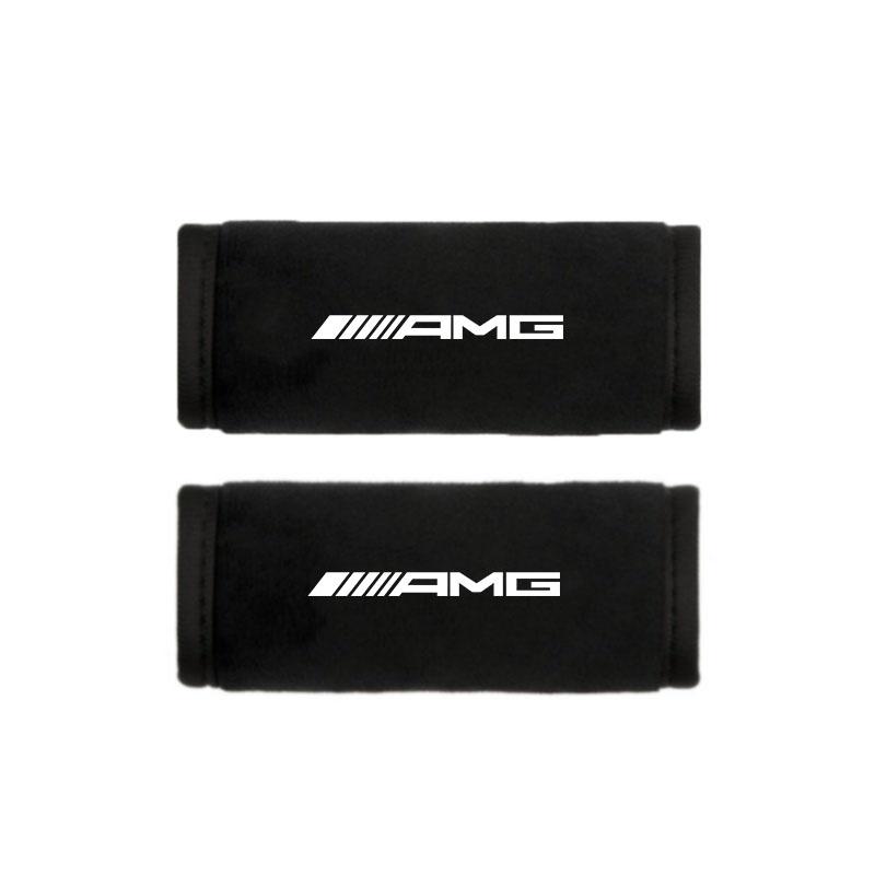 

2pcs Soft Plush Car Roof Armrest Non-slip Car Handle Protector For Mercedes Benz AMG W204 W205 W203 W211 W212 W213 W201 W210 W12 чёрный