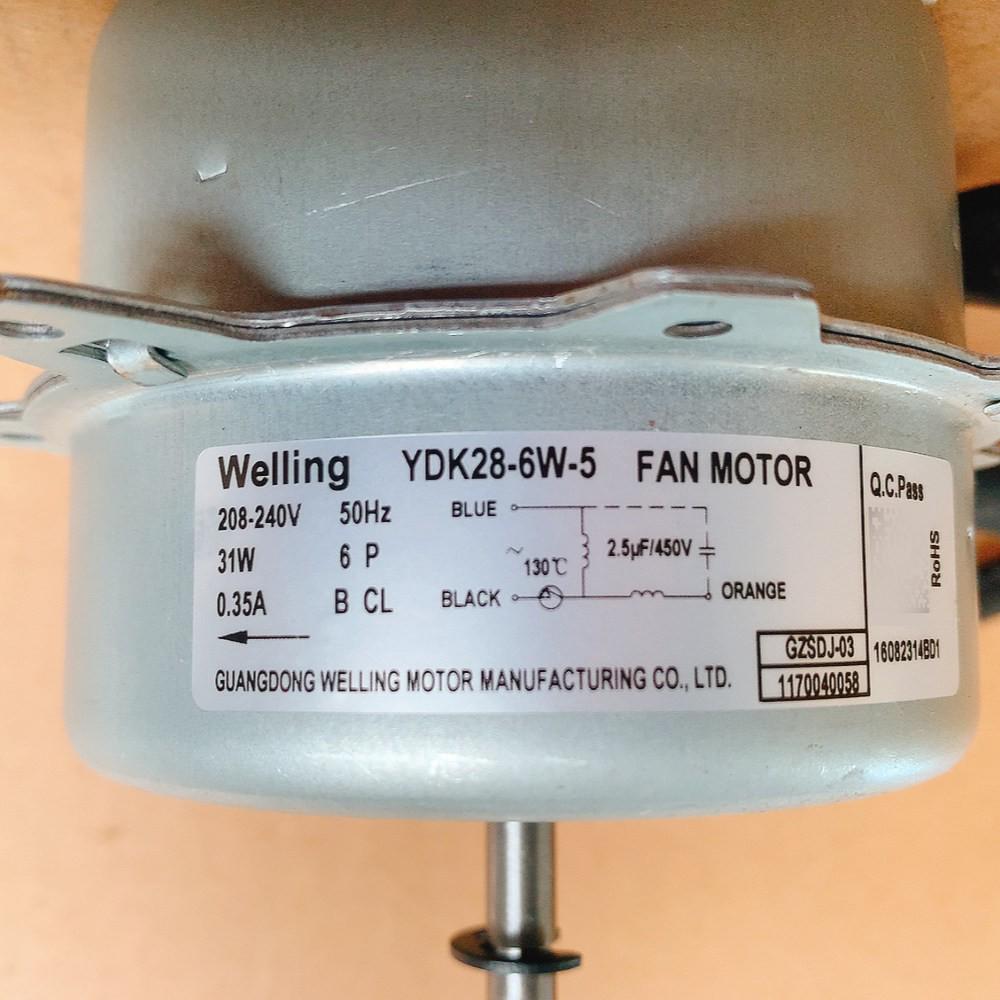 31W Outdoor Fan Motor for Chigo, TCL, Kelon Air Conditioner