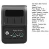 1 Set Mini Thermal Printer No Ink Required Large-capacity Battery Rechargeable Stable Signal