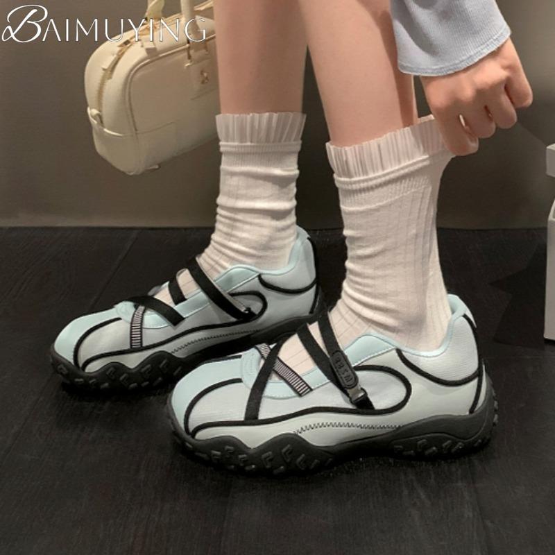 Women Casual Loafers Sneakers Sport Shoes Woman Flat Sandals 2025 Brand Summer Marie Janes Shoes Mesh Breathable Comfort Zapatos