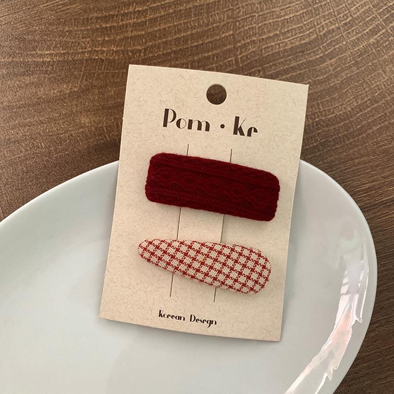 

New Children s Embroidery Floral Hairpin Fabricbb Clip Broken Bangs Clip Girls Women Headwear Hair Styling Tools Accessories