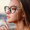 Organic Glass Eyeglass Mask Sunglasses Chains Anti-Lost Glasses Cord Holder  for Women Lady Girls