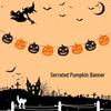 Luminous Halloween Party Pumpkin Bunting Decoration for Mall and Store Events