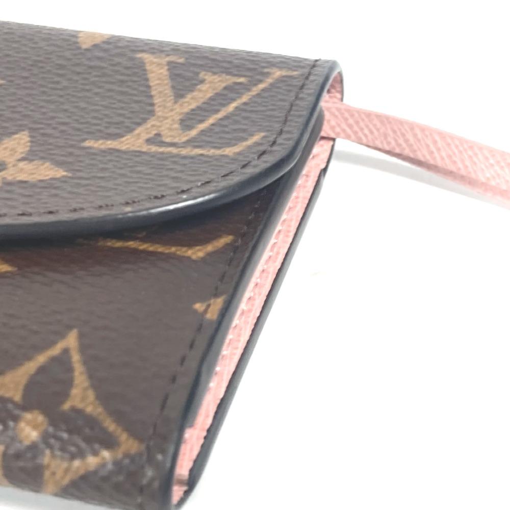 Louis Vuitton M62361 Monogram Porto Monnaie-Rosalie Wallet Coin Case Purse