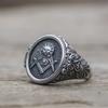 New European and American Sun Ring Men's Fashion Ring