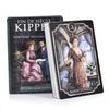 FIN Sieb Kipper Tarotkarten Englische Version Divination Schicksals Deck Orakelkarte Brettspiele