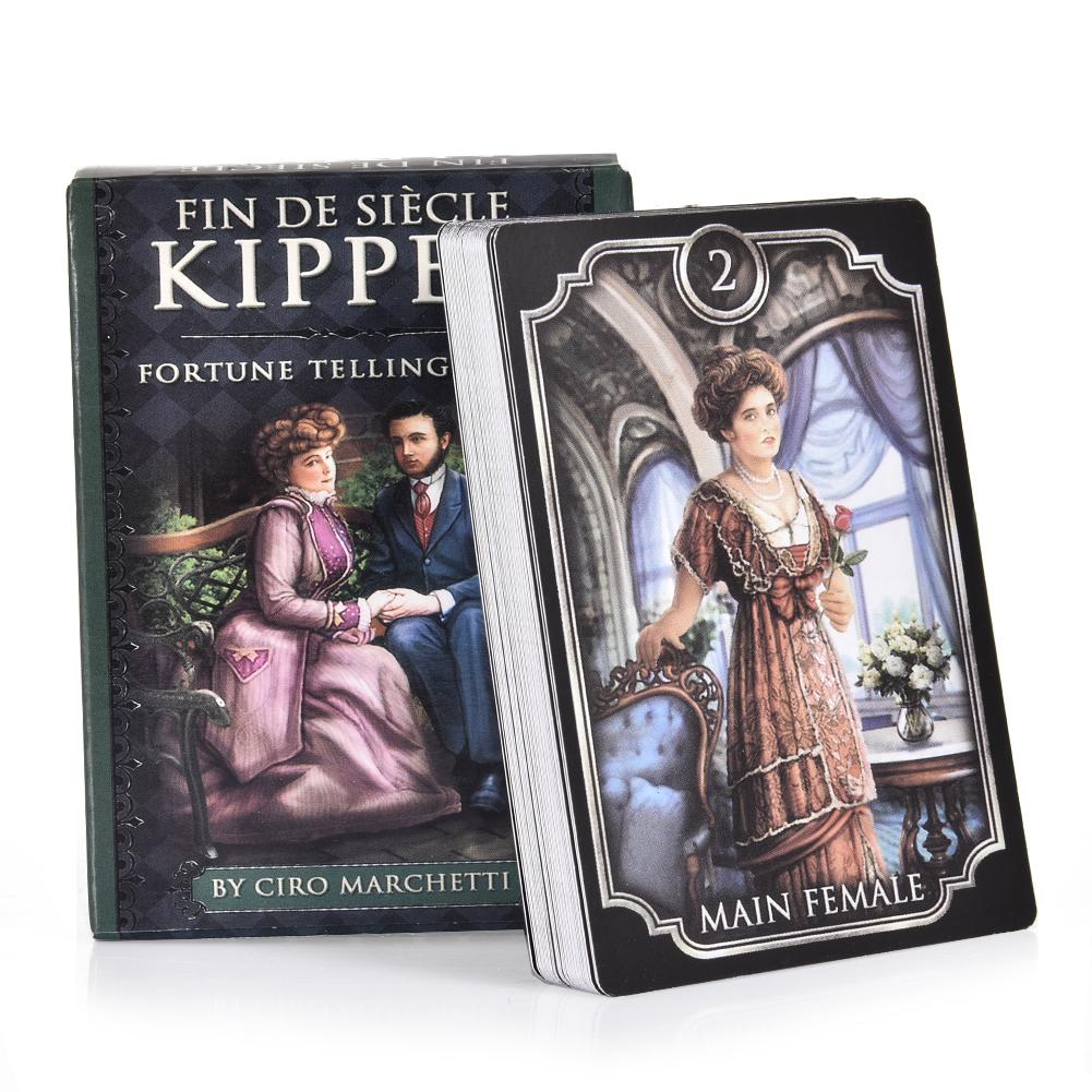 Activating Toys Fin Sieve Kipper Tarot Cards English Version Divination Fate Deck Oracle Card Board Games