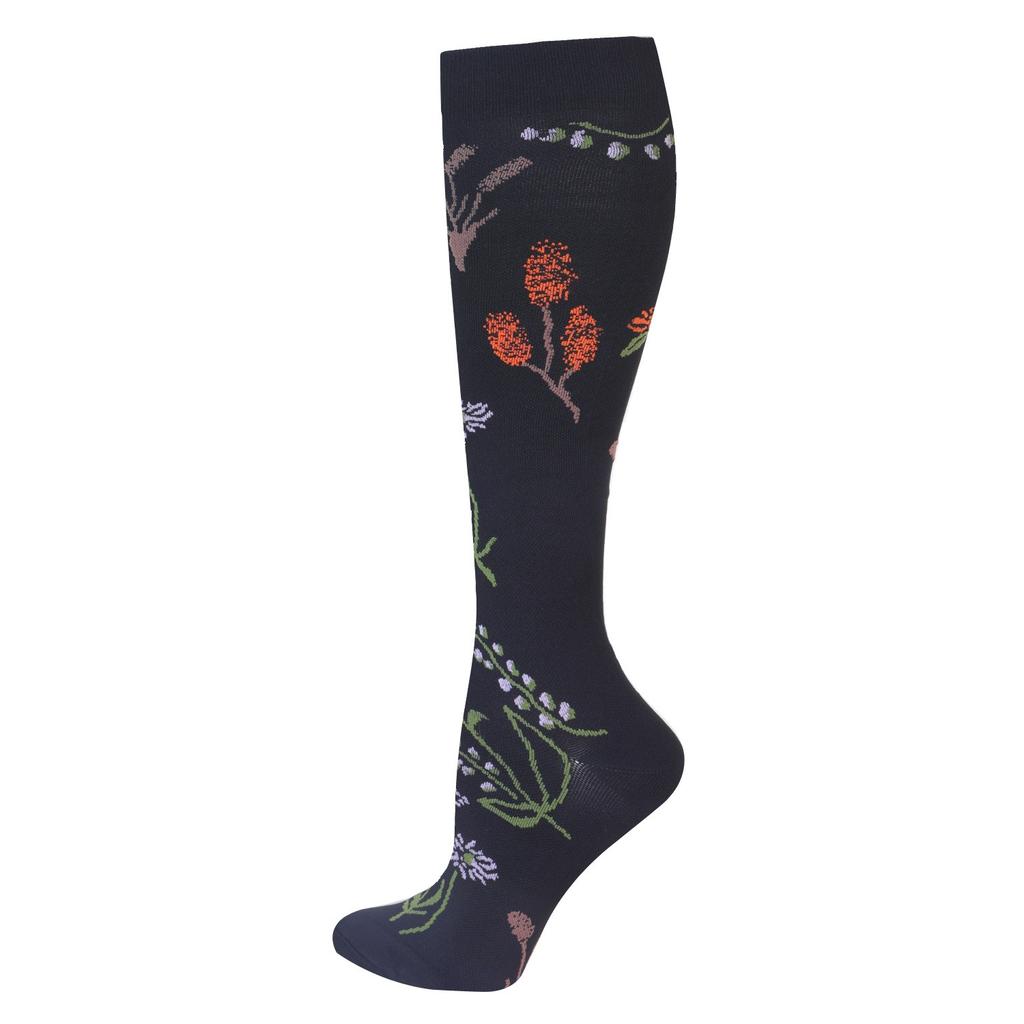 Running New Compression Stockings For Varicose Veins Woman Men Nylon Elastic Cartoon Love Striped Moon Letter Sports Marathon Ca