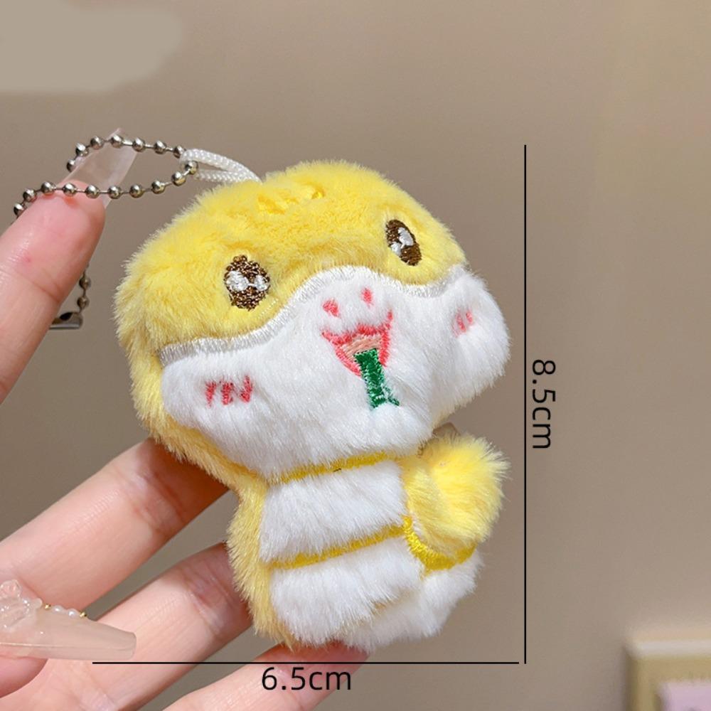 Hairpin New Year Pendant Red Hairband Plush Snake Year Headband Cute New Year Headdress  Prom Props