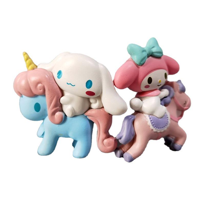 

Unicorn Sanrio DIY Phone Case Sticker: Melody & Pompompurin Ornament Set Unicorn Red Melody