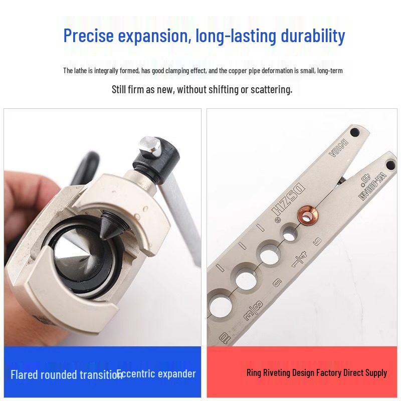 Copper Pipe Flaring and Reaming Tool VFT-908 (Metric & Imperial)