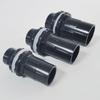20~32mm Black Aquarium Connector PVC Waterproof Pipe Butt Fish Tank Straight Fitting Joint Fish Tank Tool Accessories IBC S60